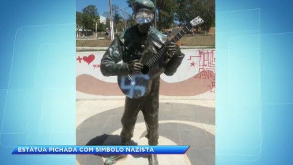 Manumento homenageia artista nascido em Pará de Minas (MG), em 1870