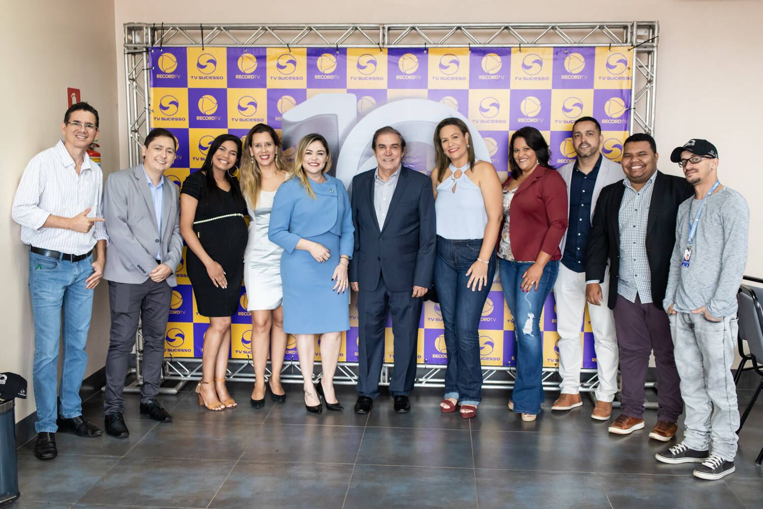 TV Sucesso comemora 10 anos em evento com presença do mercado publicitário e autoridades do Estado