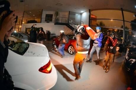 Polícia quer reprimir vandalismo em protestos