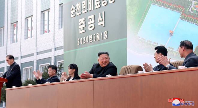 Agência norte-coreana divulgou fotos recentes de Kim Jong-un