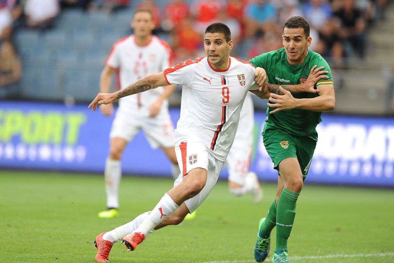 Adversária do Brasil, Sérvia atropela Bolívia em amistoso Crédito: Sérvia / Twitter / Reprodução / CP