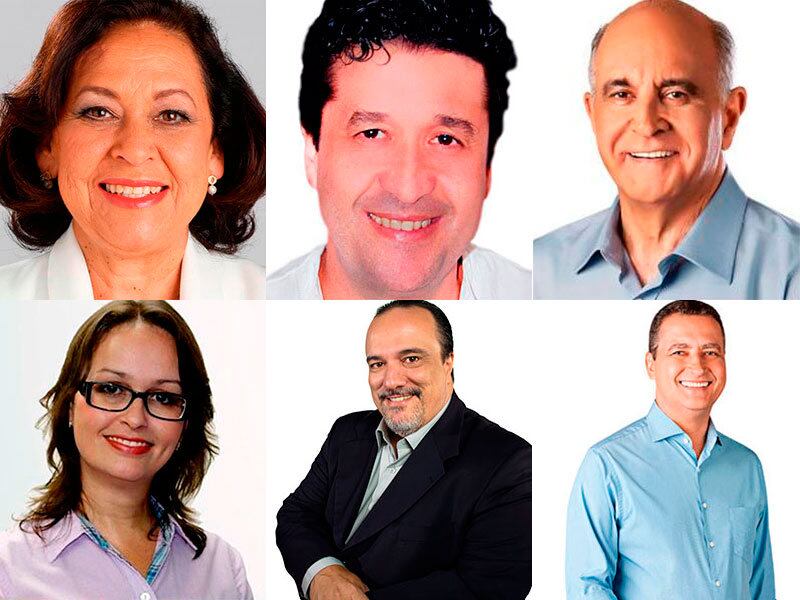 Candidatos concorrem ao cargo de Governador do estado