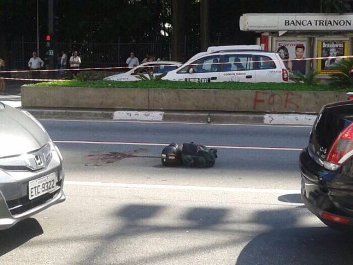 Local da ocorrência foi preservado para perícia
