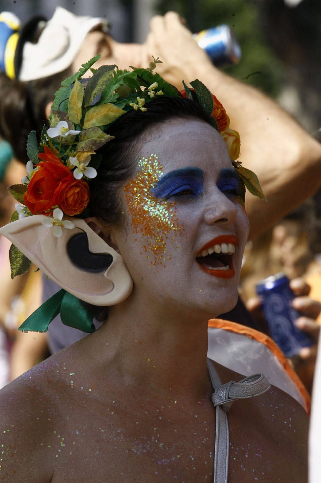 A expectativa era de que 60 mil foliões passassem pelo bloco. Veja mais fotos