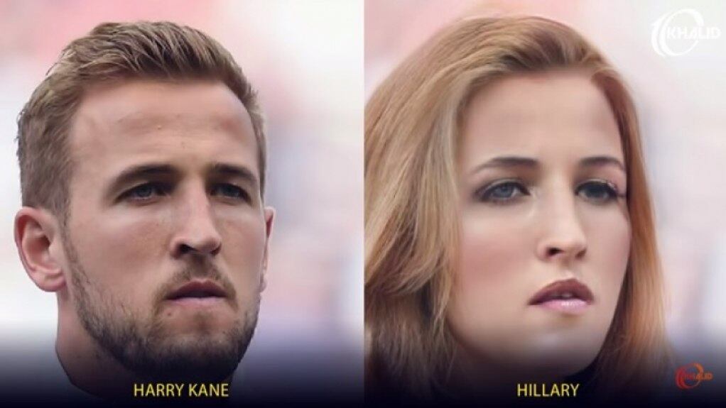 Versão feminina: Harry Kane (Reprodução)