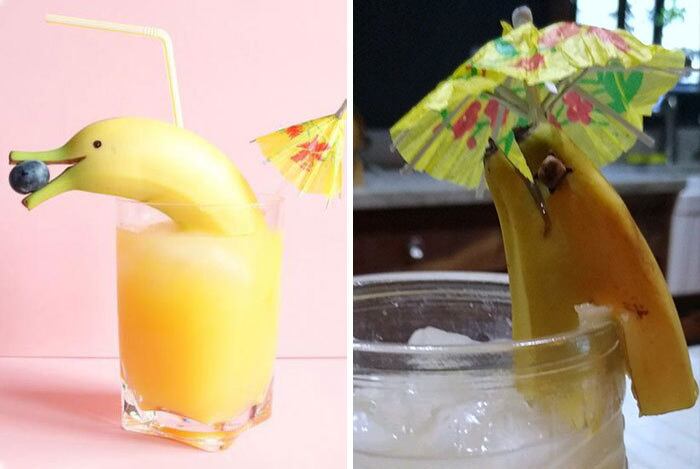 Fazer um passarinho em uma banana parecia algo tão simples, não é mesmo?