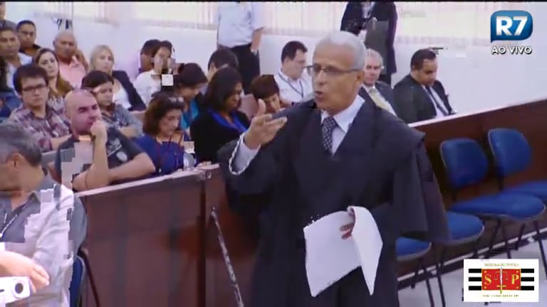 Ivon Ribeiro no quarto dia de julgamento de Mizael Bispo 14/03/2013