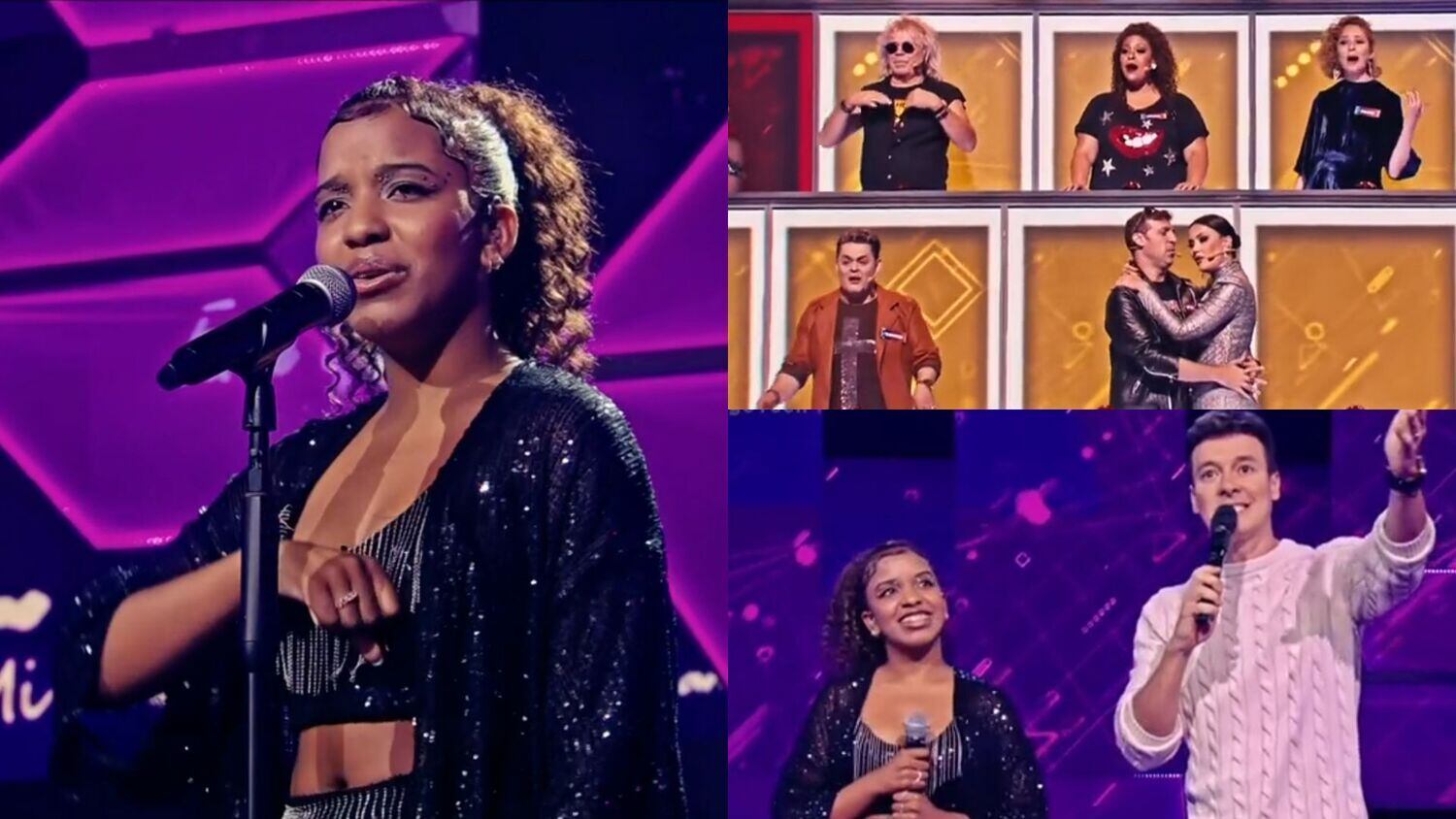 Clarinha pegou todos de surpresa ao cantar a música e interpretá-la em libras