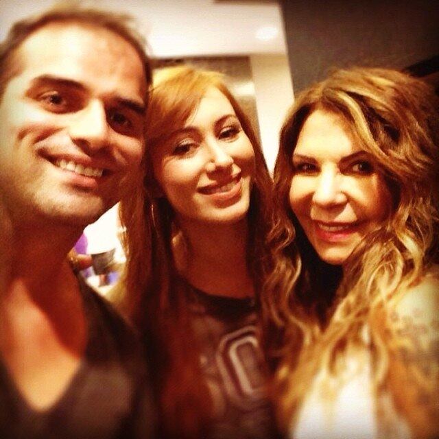 Aline mostrou que é amiga íntima de Elba Ramalho e Rodrigo Farias.

— Amigos gostosos de papo idem! Sempre um prazer, prosear e lazer. Basta fazer (e acontecer)! ️️ #aquisocabeamor
