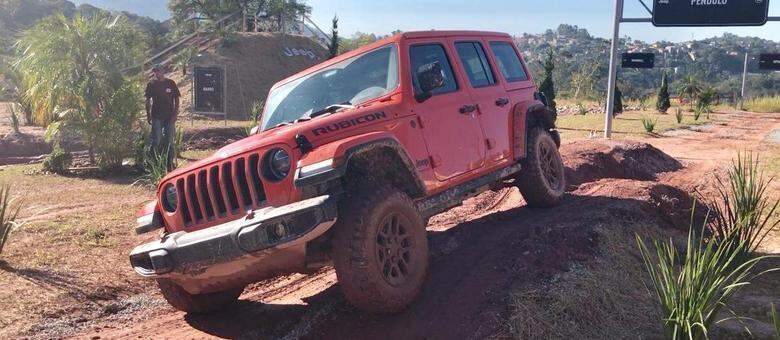 R7 já testou o Rubicon em uma pista off road fechada, ainda em 2019