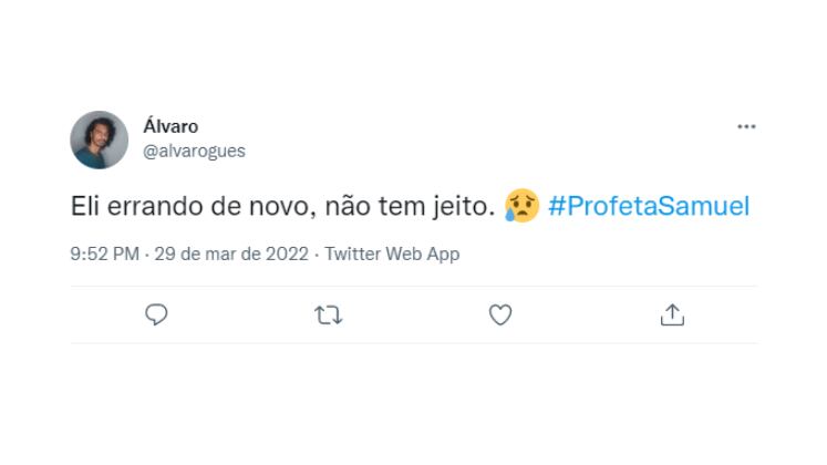Foi então que o juiz ordenou que Samuel fosse embora do Tabernáculo e incomodou os fãs da superprodução com a sua atitude! Continue ligado na superprodução Reis, de segunda a sexta, às 21h. Assista também aos melhores momentos da semana aos sábados, no mesmo horário, na tela da Record TV!
