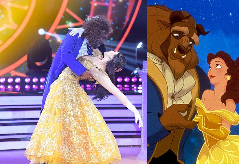 O Dancing Brasil desta segunda (17) foi recheado de performances
impressionantes. Como tema da semana, os participantes se inspiraram em
filmes clássicos para suas apresentações. A dupla Richarlyson e Camila dançou valsa ao som do tema
clássico do filme A Bela e a Fera, mas não impressionou os jurados, que
criticaram a postura do jogador

 