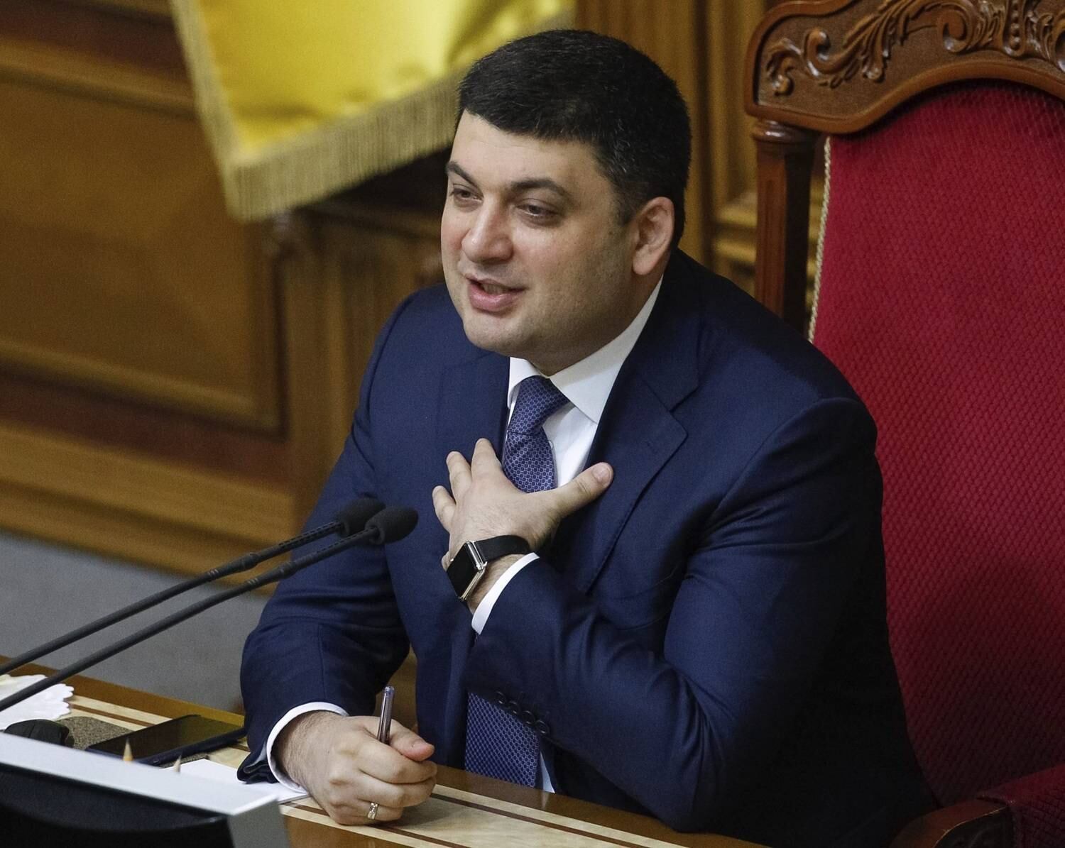 Parlamento rejeita renúncia de Vladimir Groisman