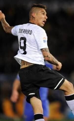 Guerrero no mundial contra o Chelsea
