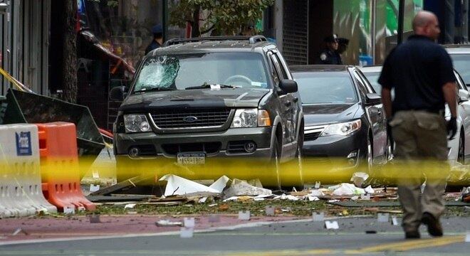 29 pessoas ficaram feridas quando uma bomba explodiu em Manhattan, centro de NY
