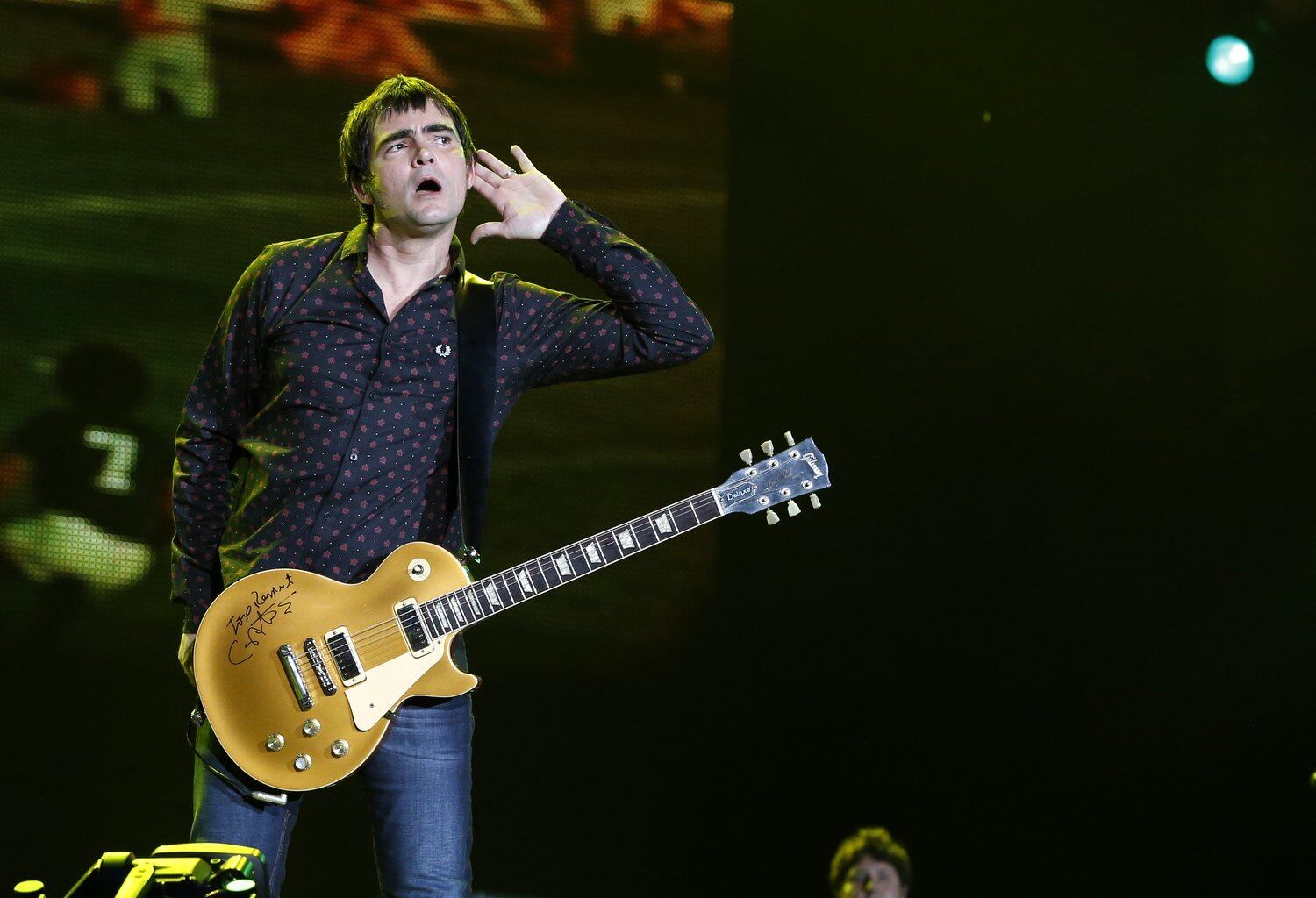 A banda Skank foi a primeira a se apresentar no Palco Mundo neste sábado
(21), sexto dia de Rock in Rio. A apresentação deles foi marcada por
grandes hits, participações especiais e até discursos políticos