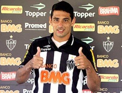 Diego Souza não repetiu no Galo o sucesso que teve pelo Palmeiras, em 2009