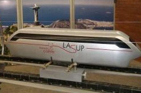 O projeto do trem levitador começou a ser pensado na década de 70