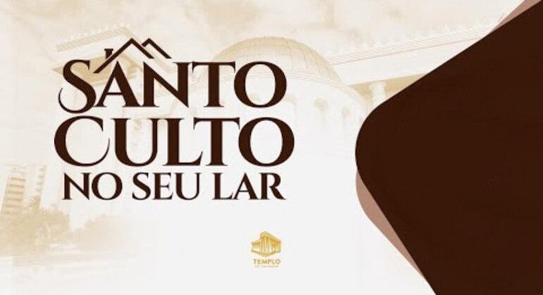 Acompanhe, ao vivo, a transmissão do Santo Culto
