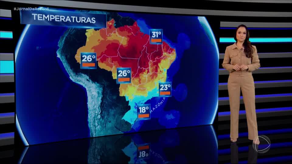 Confira a previsão do tempo desta sexta (4)