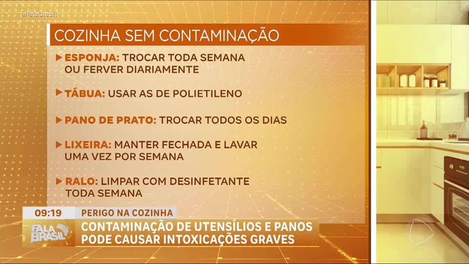 Saiba quais erros de higiene na cozinha podem colocar a saúde em risco