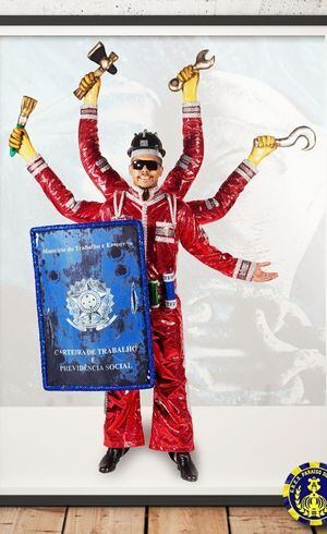 Fantasia "Guerreiro da CLT"