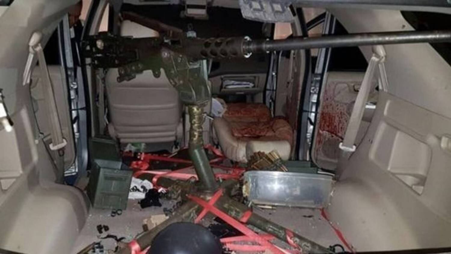Arma usada em ataque em Botucatu