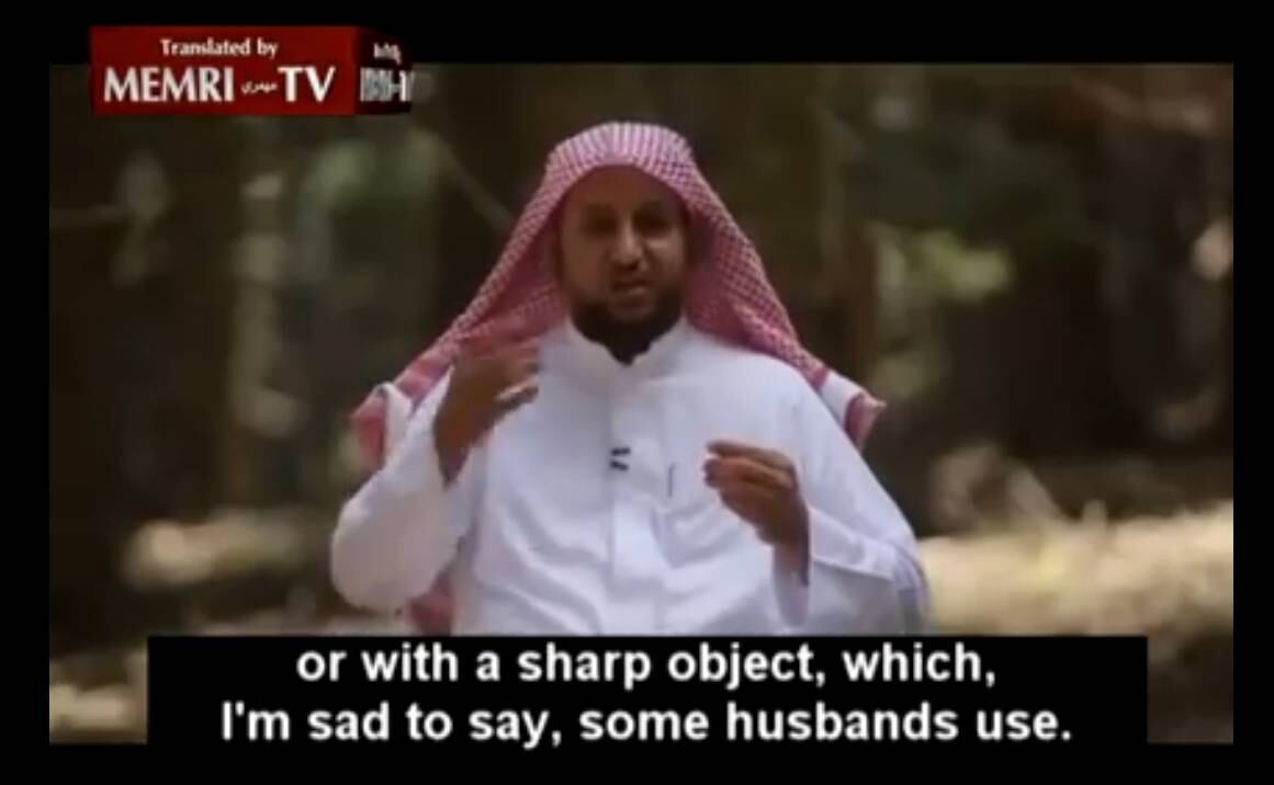 — O objetivo é apenas fazer a mulher sentir que ela estava errada na forma como tratou seu marido