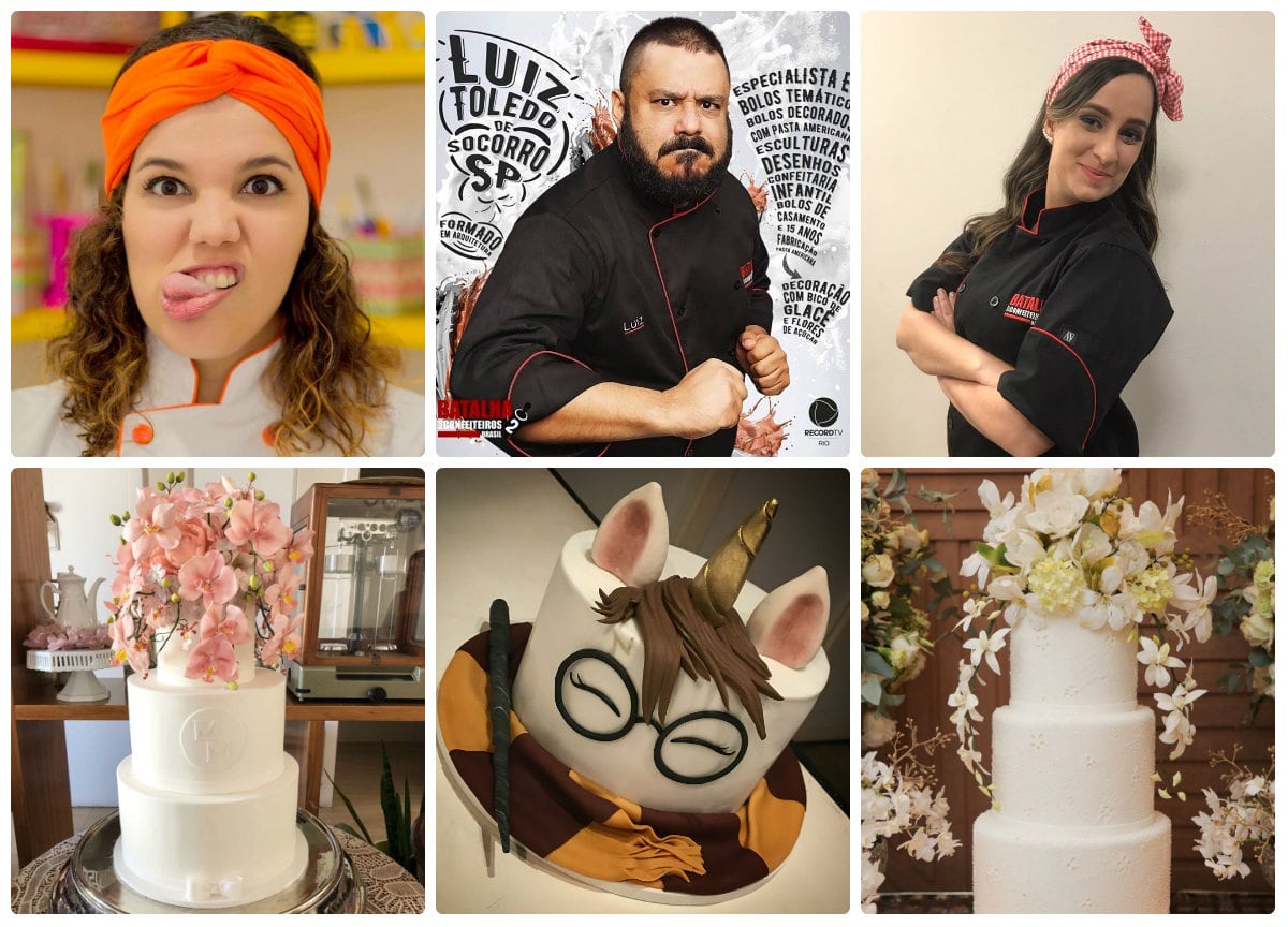 Iara, Luiz e Manu são os três semifinalistas da Batalha dos Confeiteiros Brasil 2, da RecordTV. Nesta quarta-feira (4), eles vão ter de preparar doces para clientes reais e apenas os dois melhores vão garantir vaga na decisão, marcada para o dia 11 de julho. Se ao longo do reality eles já mostraram a Buddy Valastro e para nós que arrasaram nas criações, veja o que esse trio já fez fora do programa!