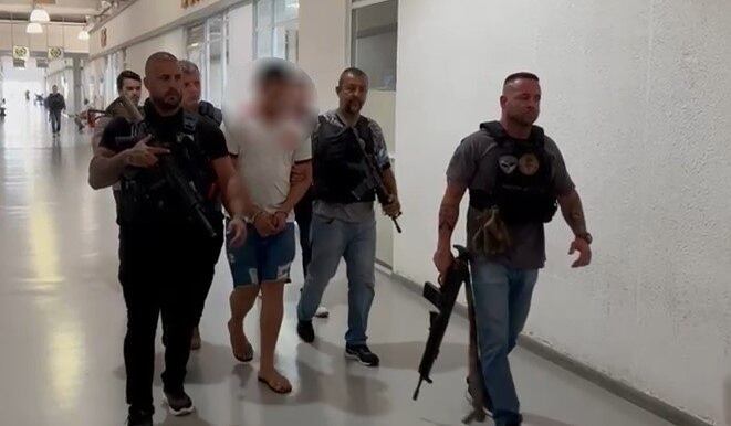 LD foi encaminhado para a Cidade da Polícia
