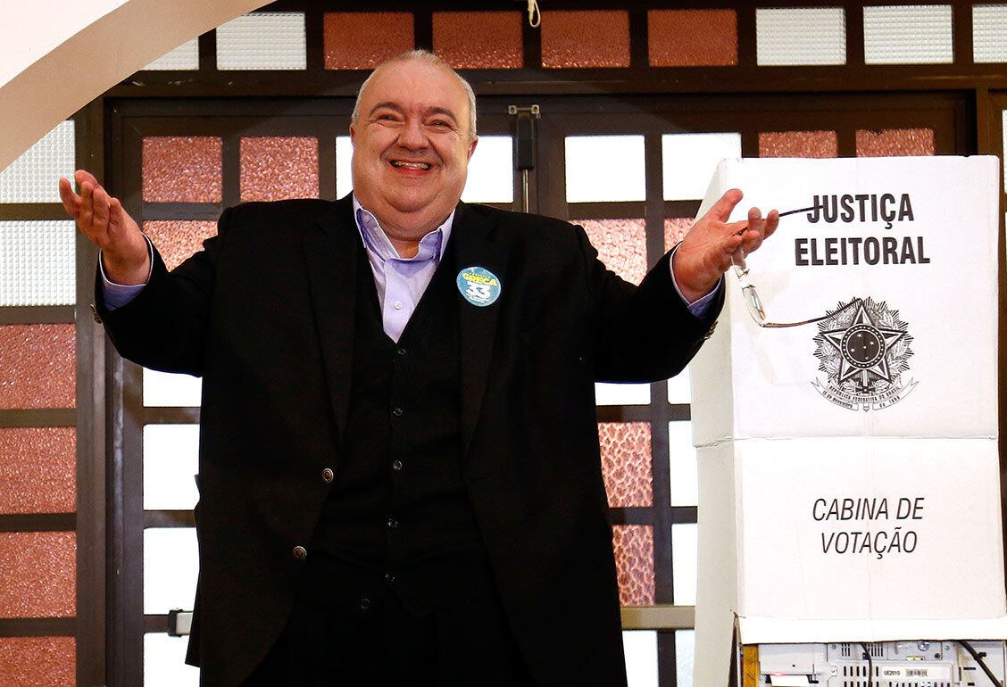 Atual prefeito, Rafael Greca, que tentará a reeleição na cidade de Curitiba

