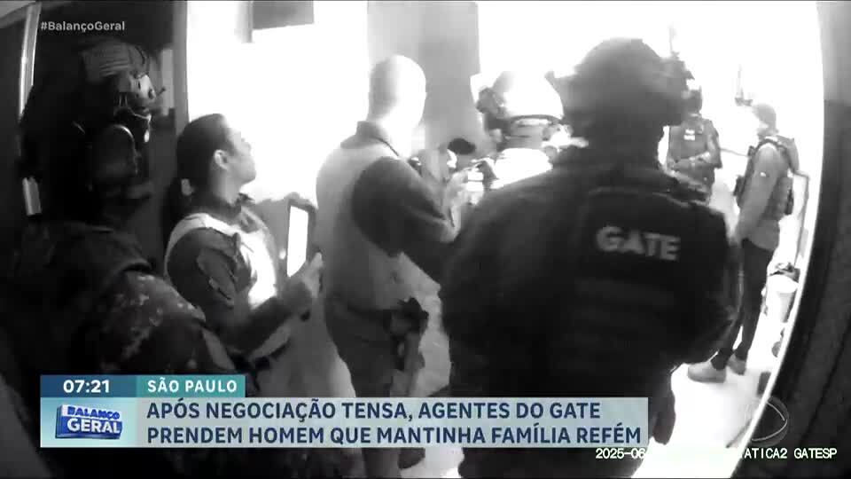 Policiais prendem homem que fazia a mulher e a filha de dez anos reféns em Jundiaí (SP)