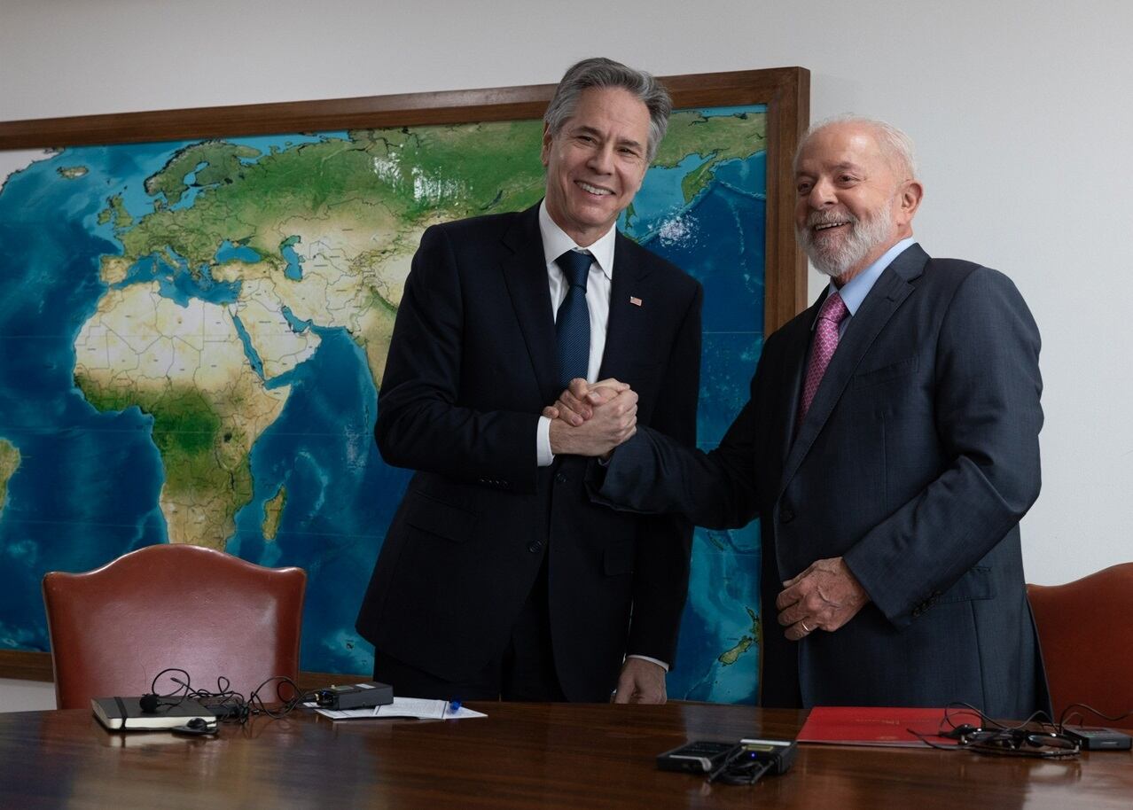 Blinken disse que EUA discordam de Lula sobre Gaza