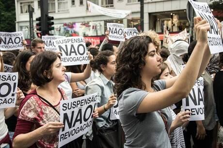 Parte dos estudantes quer que o processo seja cancelado