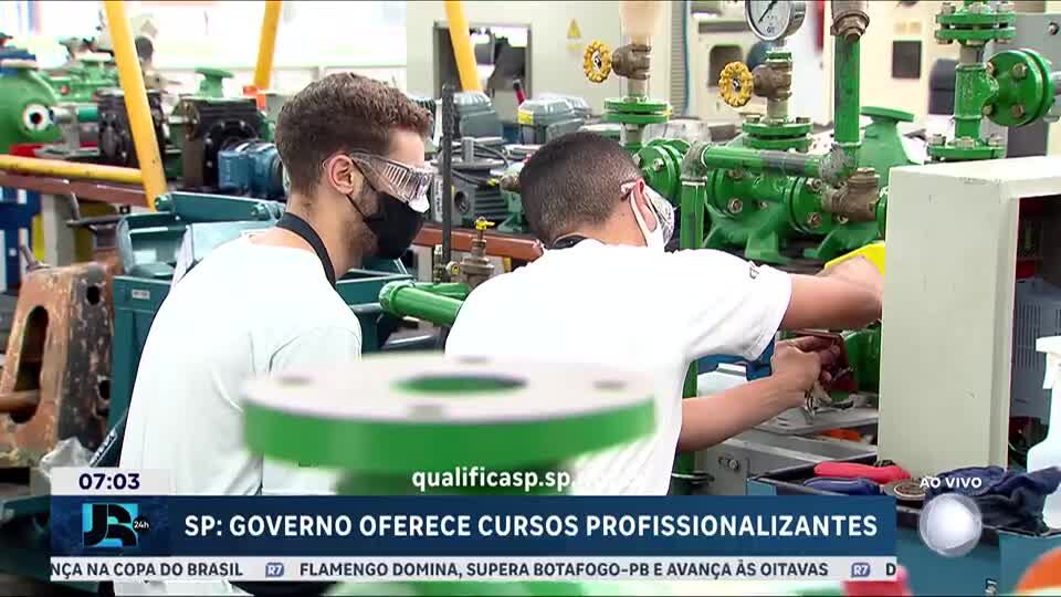 Governo de São Paulo oferece mais de mil vagas em cursos profissionalizantes