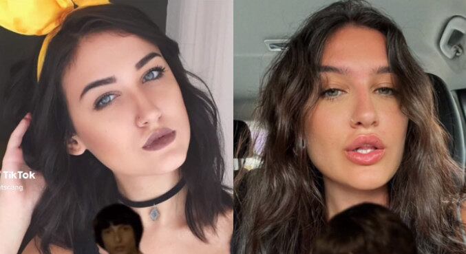 Na trend, Natalia Cangueiro mostrou que gostava de um visual mais gótico, com sombra e batom escuros. Hoje, ela prefere um look mais 'natureba'