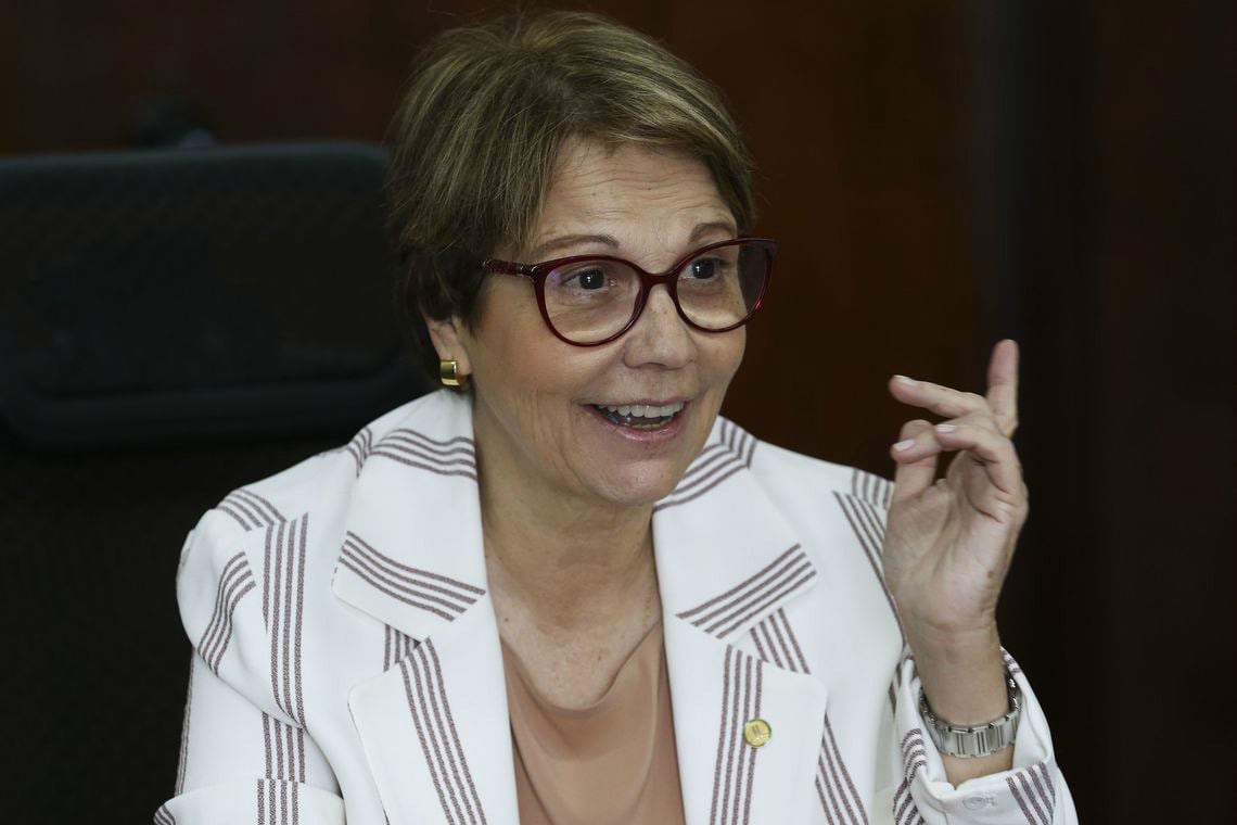 Tereza Cristina defende publicamente o fim da tabela dos fretes