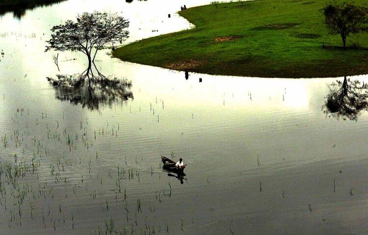 Rio Negro, que corta o Estado do Amazonas
