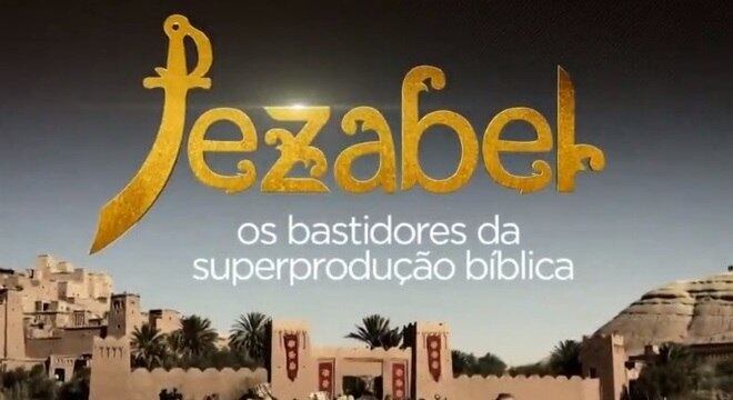 Equipe do Jornal da Record registra os bastidores da macrossérie Jezabel, que estreia no dia 23 de abril
