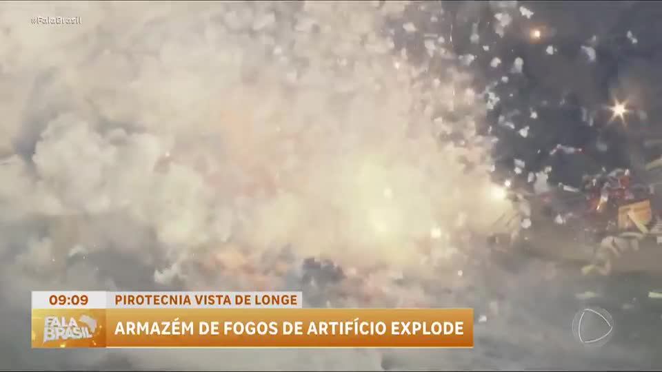 Armazém de fogos de artifício explode na Califórnia