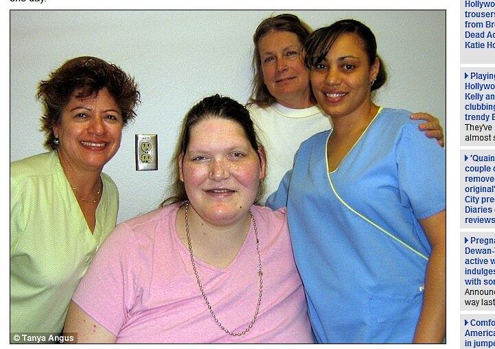 

Apesar de não conseguir achar uma cura
para a sua doença, Tanya morreu sem nunca perder as esperanças