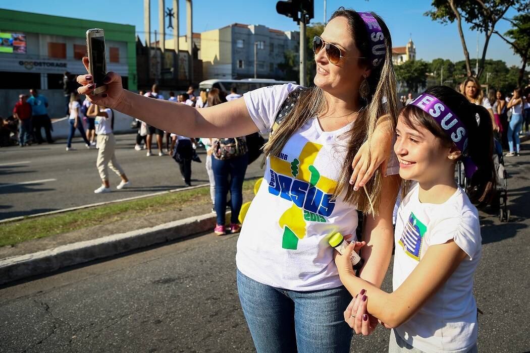 O presidente Jair Bolsonaro marcará a primeira aparição de um presidente da República na Marcha para Jesus
