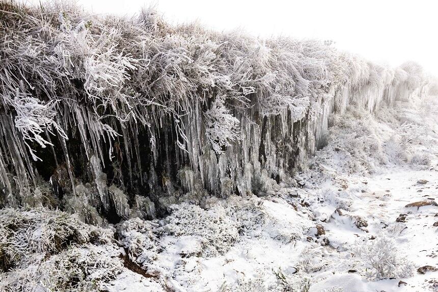 Urupema registrou neve em junho do ano passado