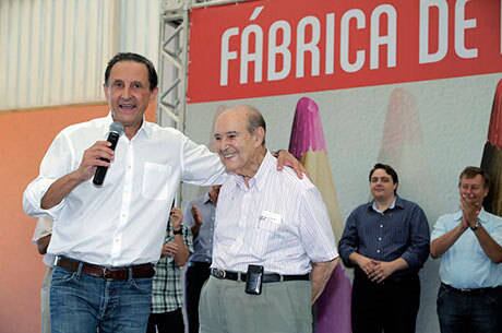 Skaf inaugurou uma escola Sesi-SP em Igaraçu (SP) no último dia 6