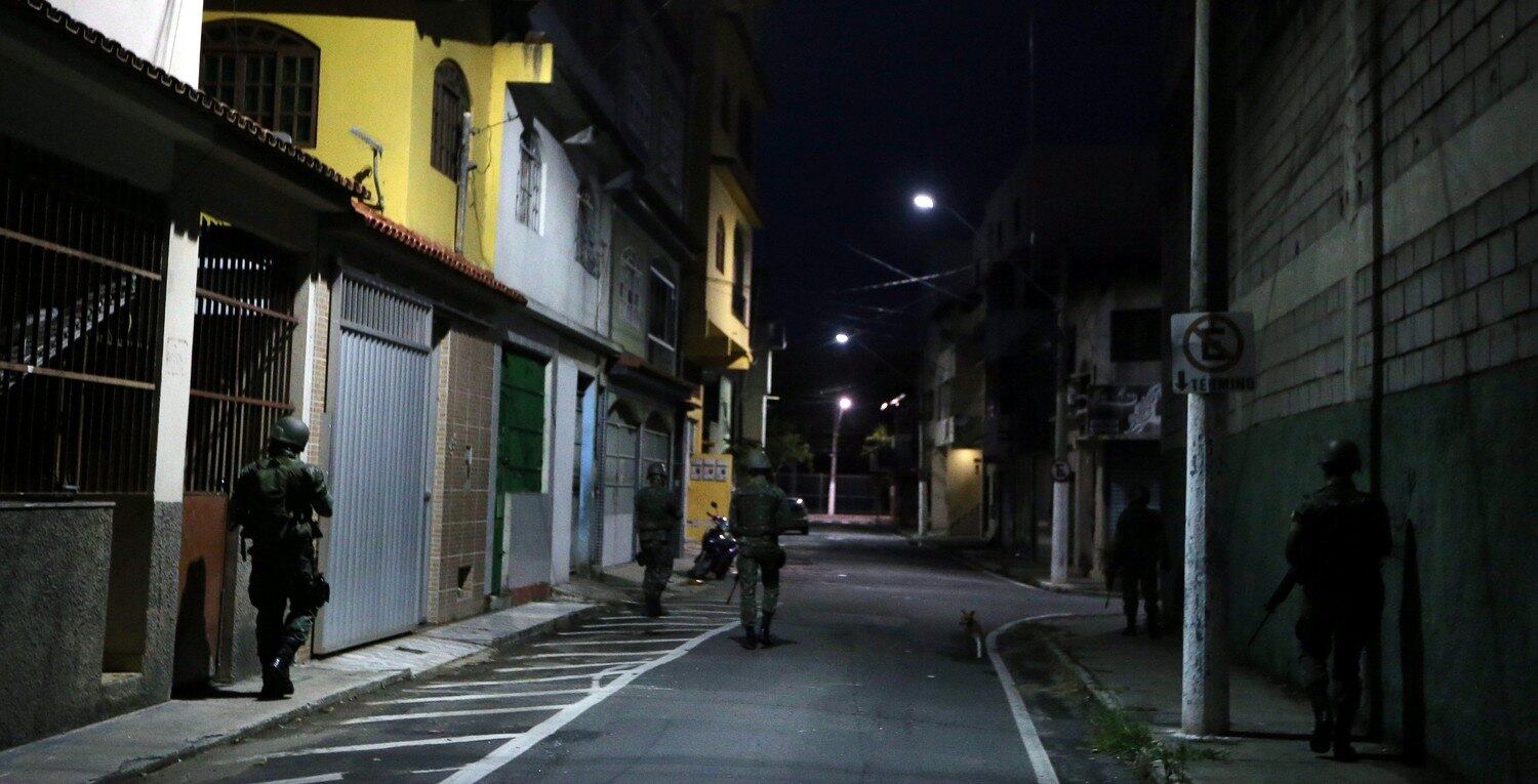 Reforço de segurança no Espírito Santo totaliza 1.850 homens