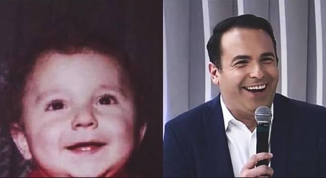 Foto antiga agradou os fãs do jornalista e apresentador