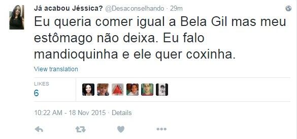 É uma competição injusta, realmente