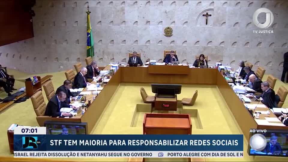 STF forma maioria para responsabilizar redes sociais por publicações de usuários
