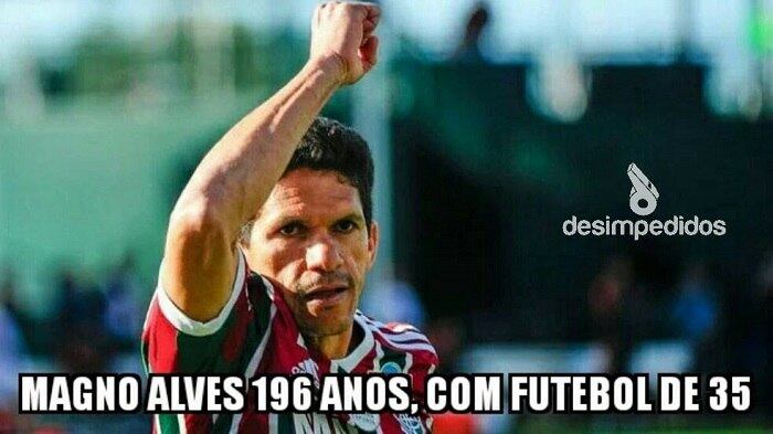 E Magno Alves deixou mais um no Fluminense