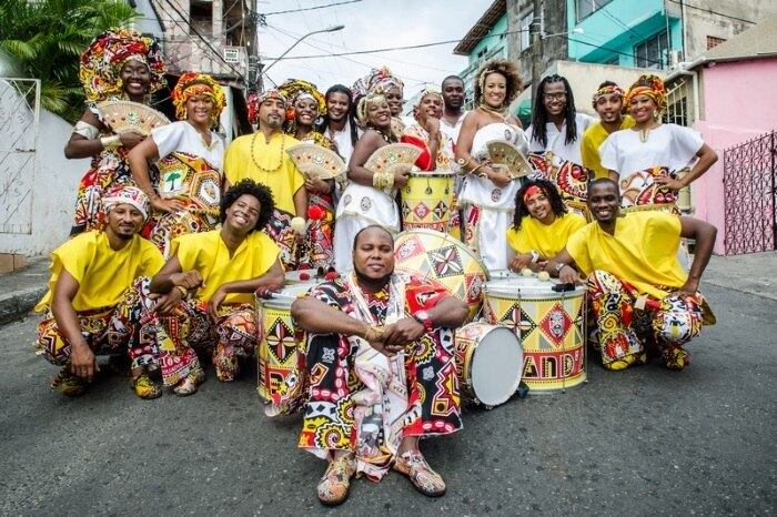 O Ilê Aiyê mostra sua festa afro baiana na capital paulista
